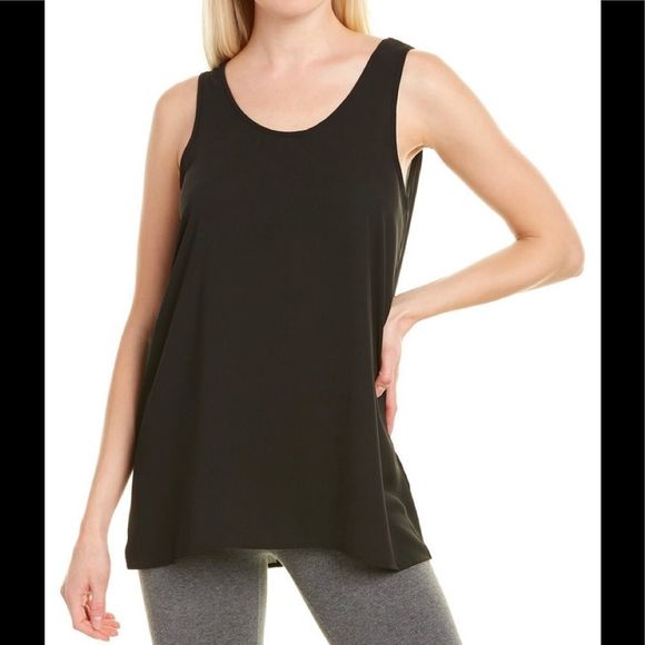 SPANX Tops - NWT SPANX Black Perfect Length Top, Tank XS Chiffon